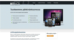 Desktop Screenshot of bitrace.fi